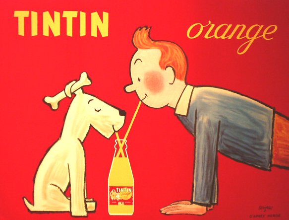 Tintin - orange.